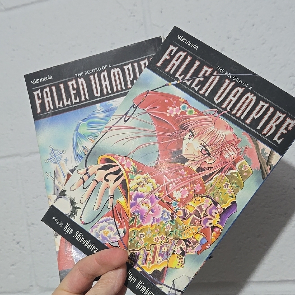 3/$20 The Record of a Fallen Vampire Manga Set